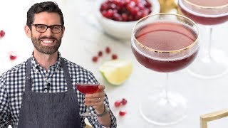 Easy Delicious Pomegranate Martini [upl. by Yelra]