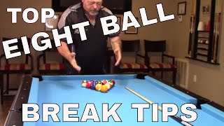 Eight Ball Break Tips [upl. by Christi]