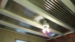 diy metal ceiling [upl. by Rhee]