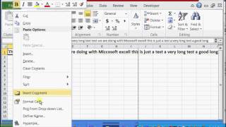 How to Fit Long Text in Excel  Microsoft Excel Help [upl. by Begga]