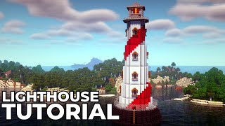 How to Build a Lighthouse  Minecraft Tutorial [upl. by Aicener320]