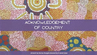 Acknowledgement of Country [upl. by Darra]