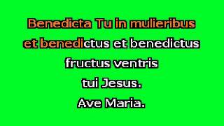 Ave Maria Bb by F Schubert Karaoke Accompaniment [upl. by Nodnek]