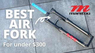 Manitou Markhor Unboxing and Review  Budget Air Fork [upl. by Llennol]