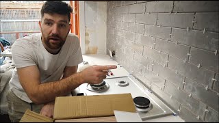 How To Tile Your Kitchen Splashback  Brick Pattern 4K [upl. by Annayrb]