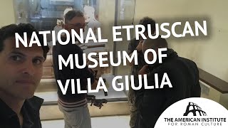 The National Etruscan Museum of Villa Giulia [upl. by Oilut]