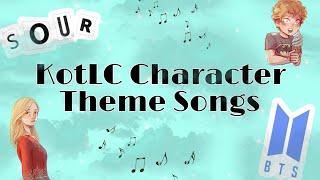 KotLC Character Theme Songs  Keeper of the Lost Cities • KeeperCrew [upl. by Essila]