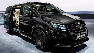 2024 Mercedes VClass  New Luxury Van in detail [upl. by Drawd]