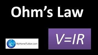 Ohms Law  Ohmic Conductor and NonOhmic Conductor  Electricity  Physics [upl. by Immak528]