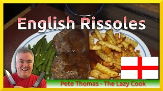 How to Cook English Rissoles with Beef  Beef Rissoles Recipe UK 😋 [upl. by Sheya]