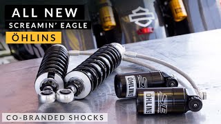 Harley Davidson Screamin EagleÖhlins shocks [upl. by Nikkie]