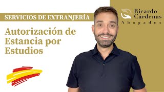 ¡Estudia en España Autorización de Estancia por Estudios [upl. by Hayilaa83]