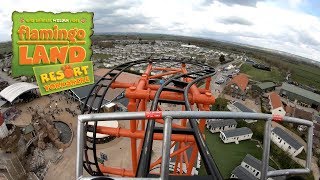 Mumbo Jumbo OnRide POV  Flamingo Land  4K [upl. by Aratal]