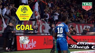 Goal Stiven MENDOZA 81  EA Guingamp  Amiens SC 12 EAGASC  201819 [upl. by Annairdna]