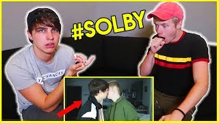 REACTING TO STRANGE SAM AND COLBY EDITS  Colby Brock [upl. by Arlin]