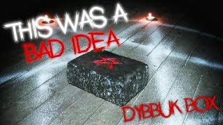 Real Haunted Cursed Dybbuk Box Opening GONE WRONG Very Scary Demon Box 3AM [upl. by Stryker951]