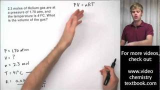 Ideal Gas Law Practice Problems [upl. by Kirsti]