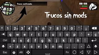 Como activar trucos a GTA SA android sin mods [upl. by Marquez]