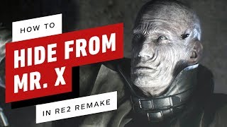 Resident Evil 2 Remake  How to Hide From Mr X [upl. by Jacoba]