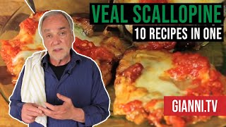 Veal Scallopine 10 recipes in 1 Italian Recipe  Giannis North Beach [upl. by Doi]