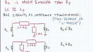 Lecture 4  Impedance Matching Networks [upl. by Allveta]