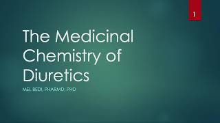 The Medicinal Chemistry of Diuretics [upl. by Ced920]