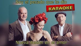 Soy Lo Prohibido  Natalia Lafourcade KARAOKELETRA [upl. by Ynnohj]