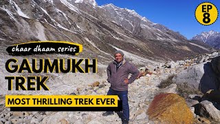 EP 8 Gangotri to Gaumukh Trek  A to Z of Gaumukh trek guide  Uttarakhand Tourism [upl. by Nueoras7]