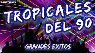 Tropicales Del 90 Grandes Éxitos Zanetti Mix [upl. by Atiuqin]