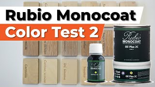 Rubio Monocoat Color Test 2 [upl. by Hctim547]