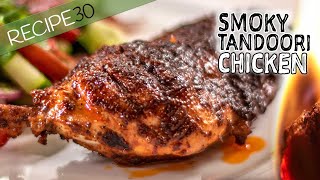 Smoky Tandoori Style Chicken made in one pan [upl. by Arrej]