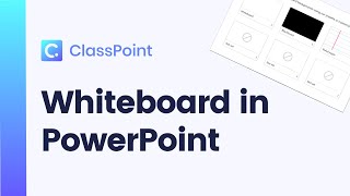 Add Whiteboard in PowerPoint [upl. by Yllime]