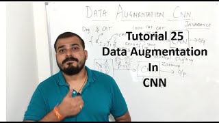 Tutorial 25 Data Augmentation In CNNDeep Learning [upl. by Tiffani97]