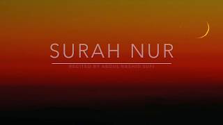 Surah Nur  سورة النور  Abdul Rashid Sufi  English Translation [upl. by Mary]