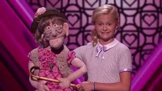 Darci Lynne The Ventriloquist All Performances  Americas Got Talent [upl. by Cire]