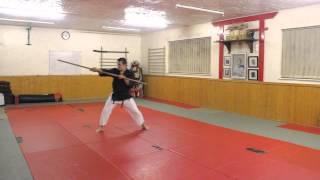 Kata  SHUSHI NO KON  Matayoshi Kobudo [upl. by Krell]