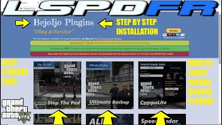 GTA 5  How To Easily InstallUpdate StopThePed Ultimate Backup amp Compulite Bejoijo PluginsLSPDFR [upl. by Henrie]