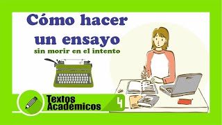 📙QUÉ ES UN ENSAYO  Cómo redactar un ensayo [upl. by Weig]