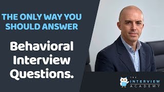 Behavioral  Competency Interview Questions And Answers How To Handle Them [upl. by Gilemette]