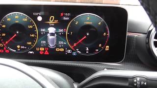 2019 Mercedes A180 RHD tyre pressure system reset [upl. by Merchant]