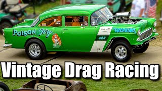 Old School Vintage Drag Racing Glory Days 2021 [upl. by Waugh]