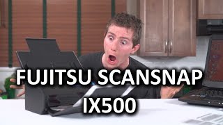 Fujitsu Scansnap ix500 Small Business Scanner [upl. by Cerallua50]