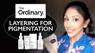 The Ordinary Layering for Hyperpigmentation DOCTOR V Skin of colour [upl. by Arezzini]