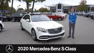 2020 MercedesBenz SClass S 450 Sedan  Video tour with Spencer [upl. by Aretse]