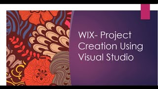 WIX Toolset  Installing WIX toolset and Creating bundle project  part 2 [upl. by Ahsima]