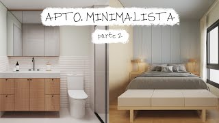 REFORMA APARTAMENTO MINIMALISTA [upl. by Htiekal852]