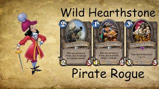 WildHearthstone  Pirate Rogue  Whizbangs Workshop [upl. by Yaner652]