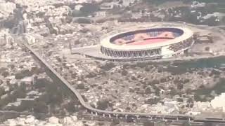 Skyview Of Motera Stadium [upl. by Terces]