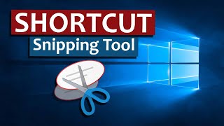 Windows 10 Snipping Tool Shortcut [upl. by Buseck]