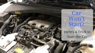 Car Doesnt Start  No Crank No Sound  Simple Trick to Start the Car [upl. by Anawt874]